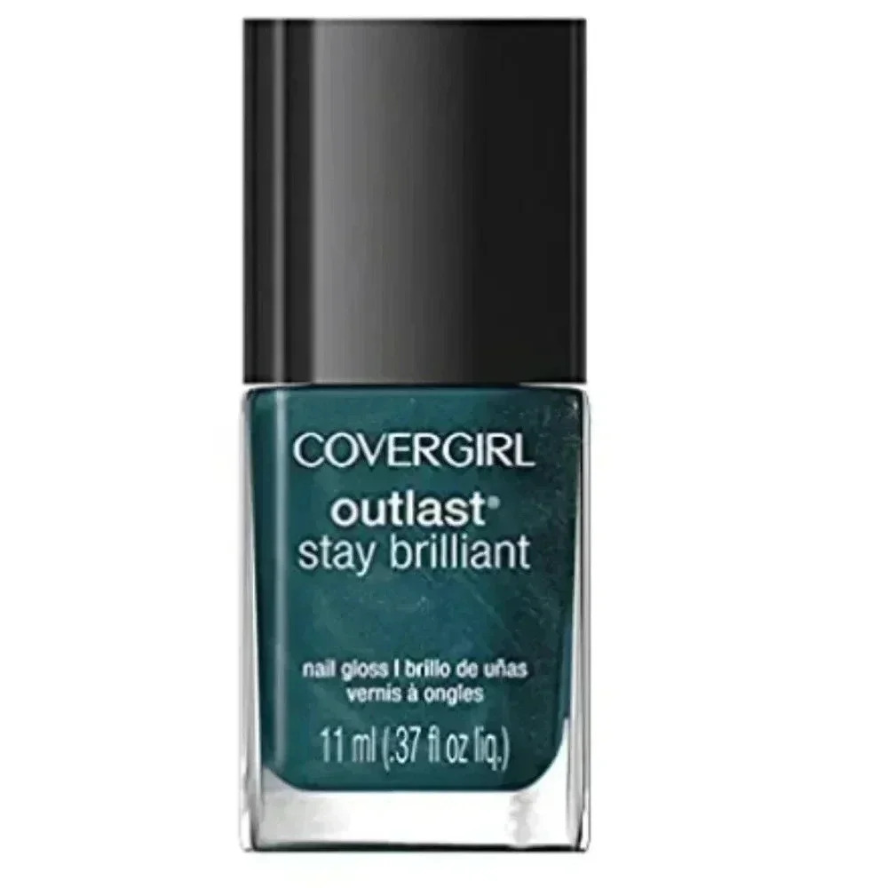 CoverGirl Outlast Stay Brilliant Nail Gloss - Teal On Fire‎ by CoverGirl